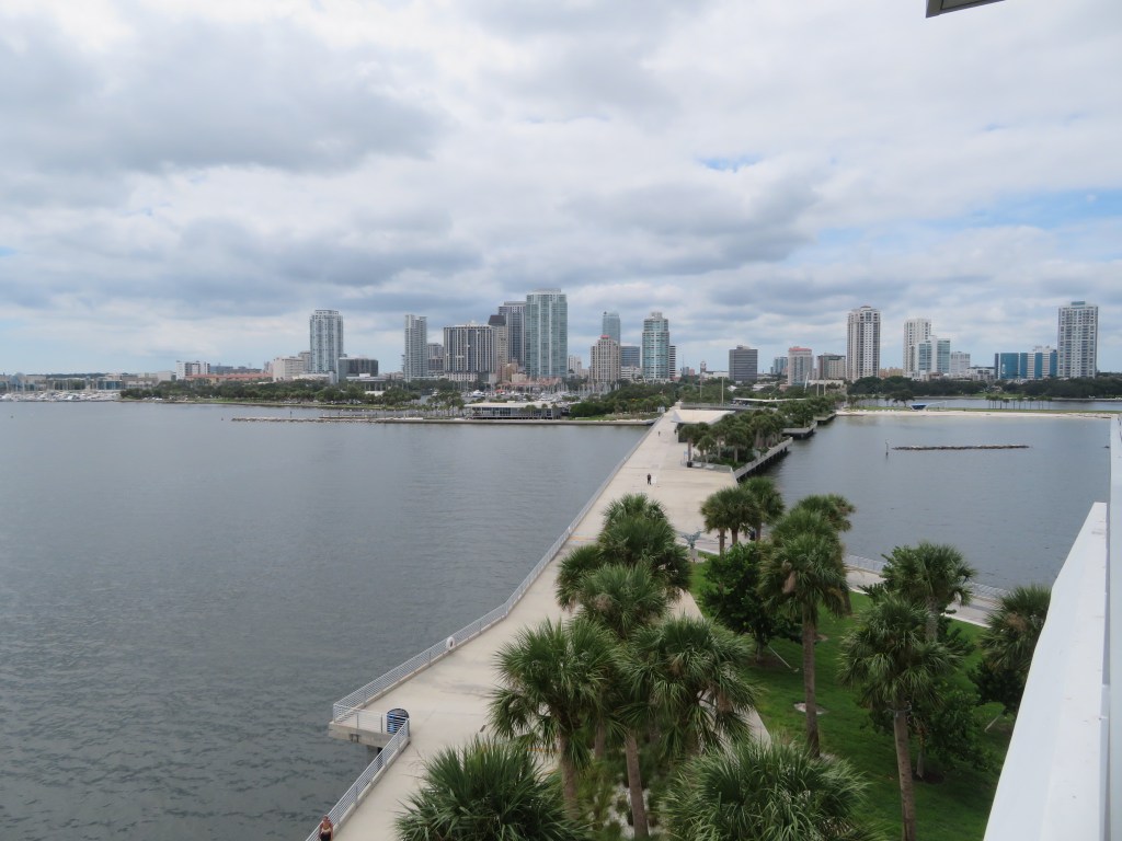 Views of St Pete Beach Town from the Pier Head.