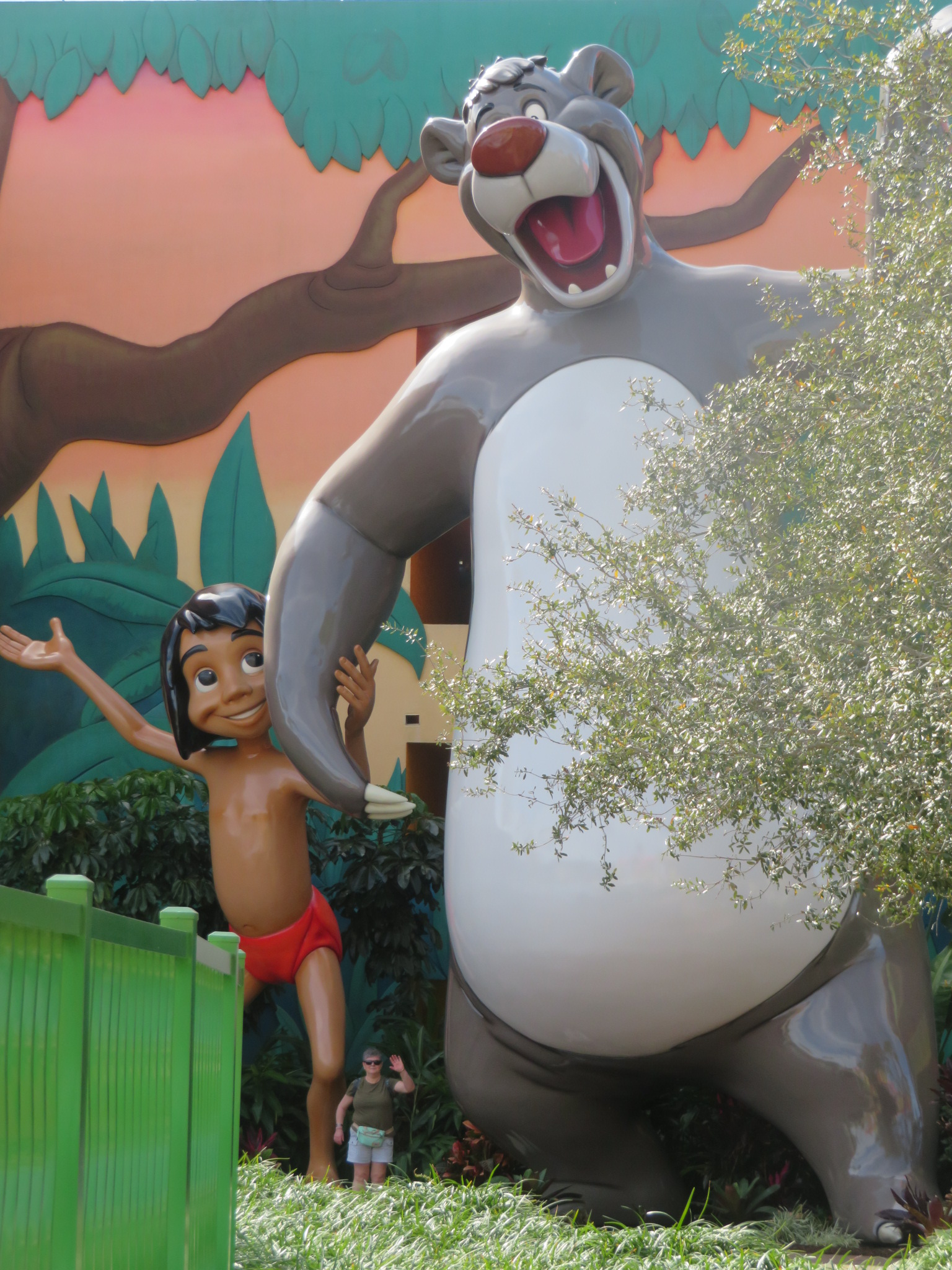 At last! Jungle Book at Pop Century Resort
