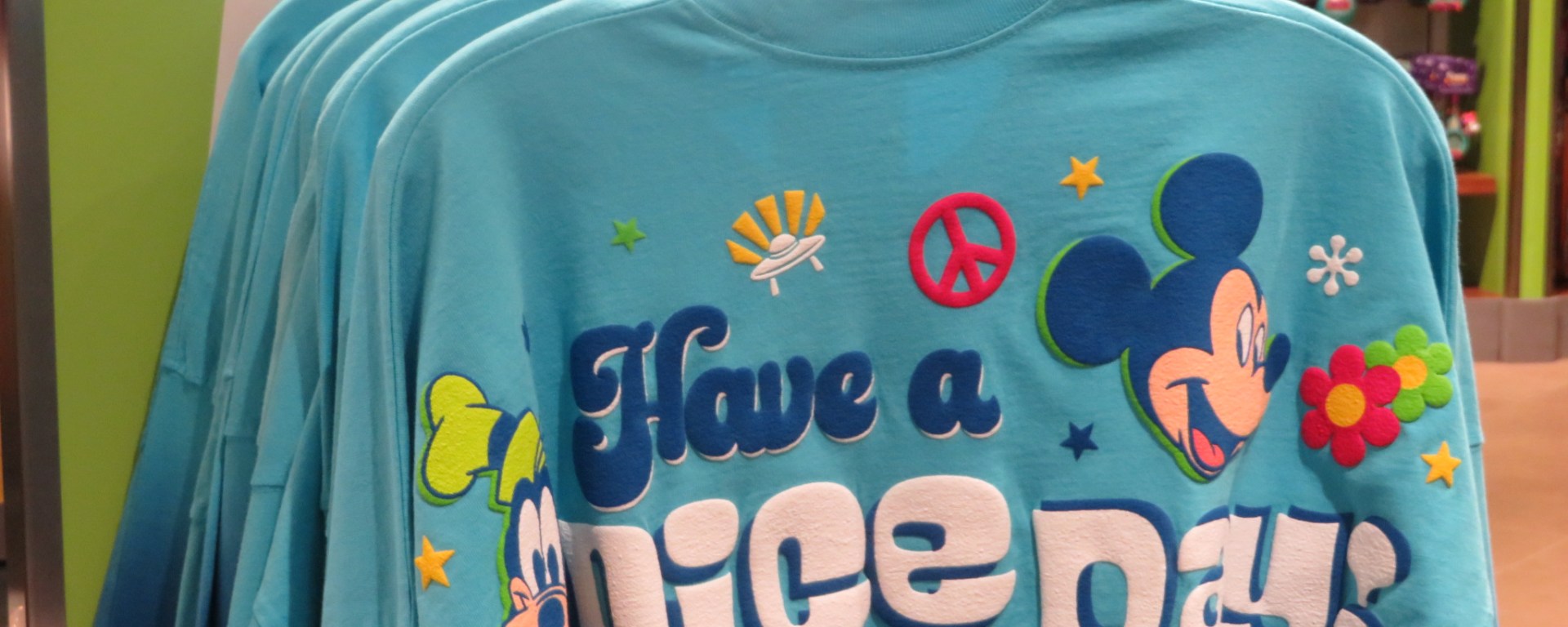 Each resort has it's own themed Disney Store and merchandise