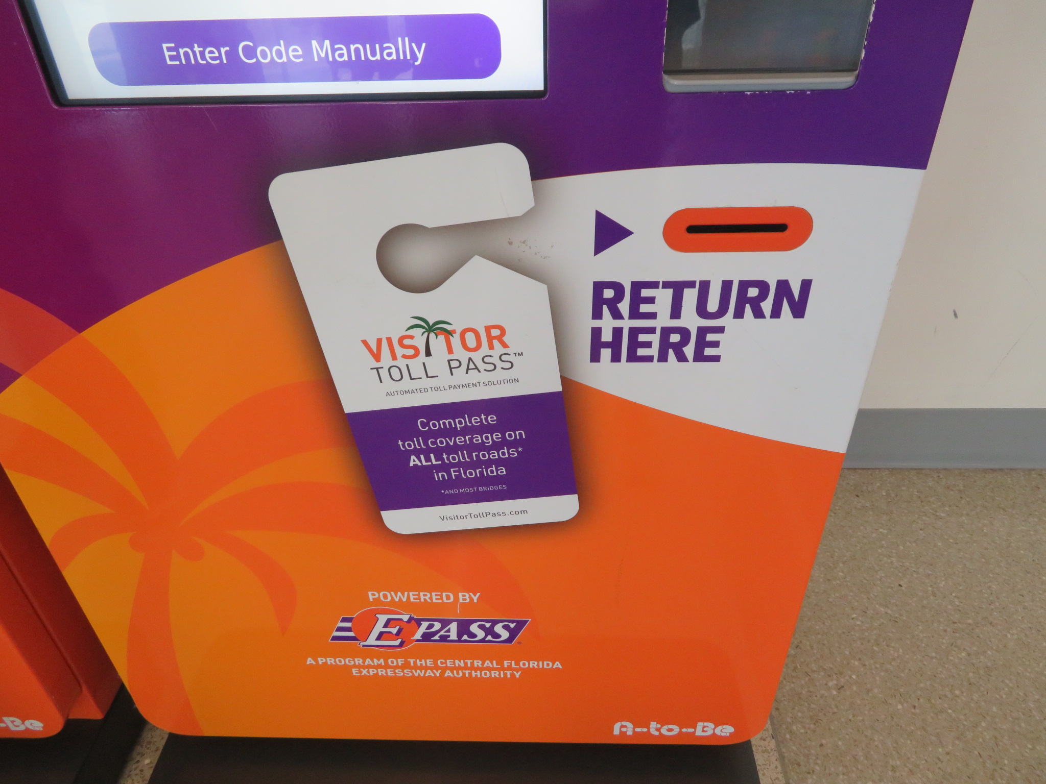 Easy to spot and located in all terminals