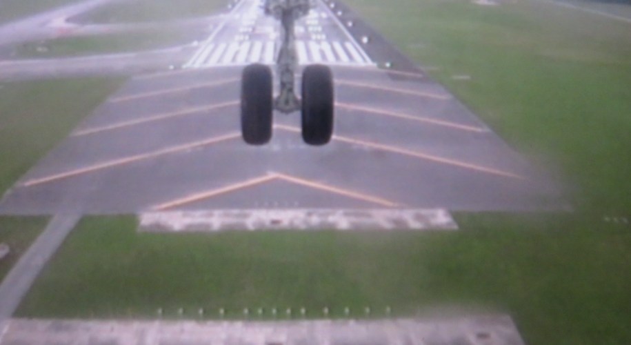 Not seen this before as we came into land